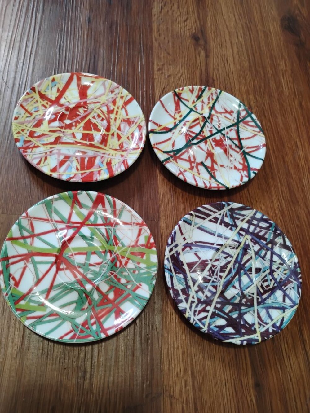 Vintage James Rosenquist Italian Riviera Illy Plates Set